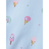 NAME IT Sweatshirt Pfransia Chambray Blue